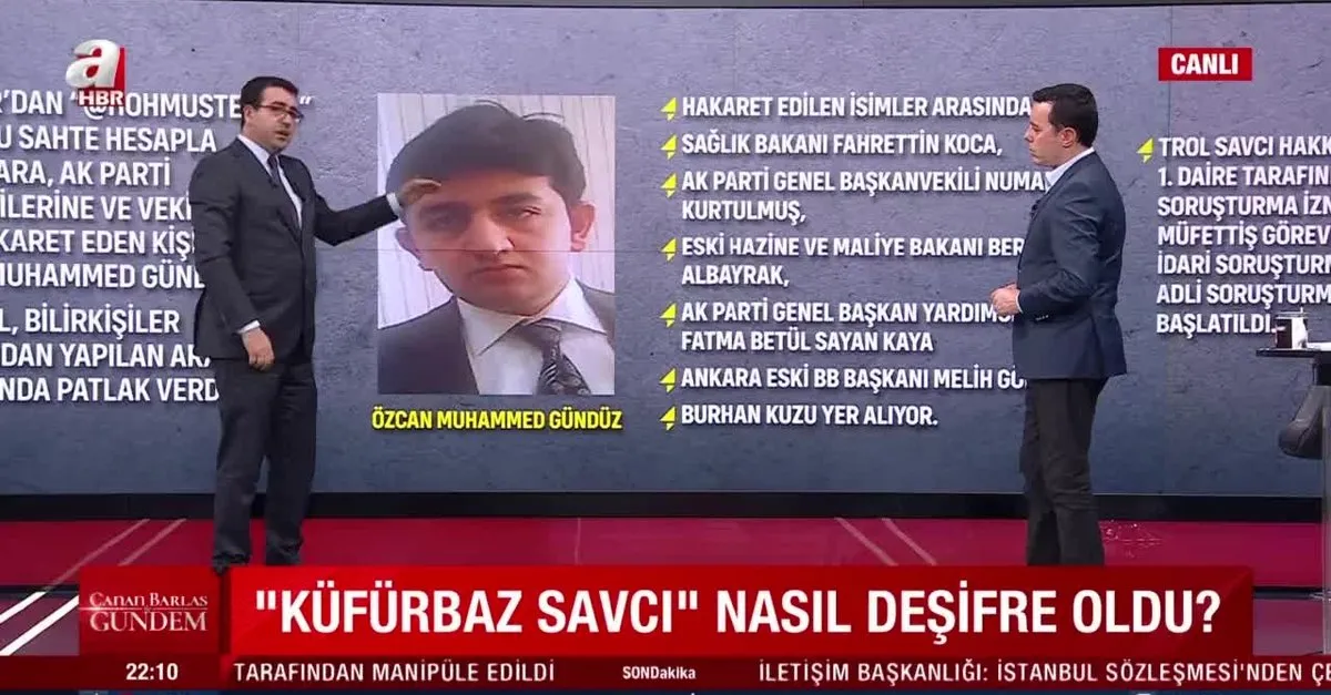 Küfürbaz savcı Özcan Muhammed Gündüz böyle deşifre oldu