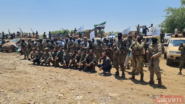 YPG/PKK'yı titreten operasyona doğru! SMO Tel Rıfat cephe hattına takviye gönderdi - 17