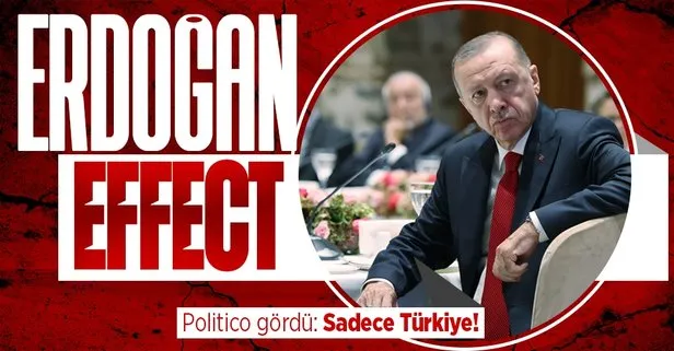 Politico gördü! Başkan Erdoğan’ın diplomasi zaferi