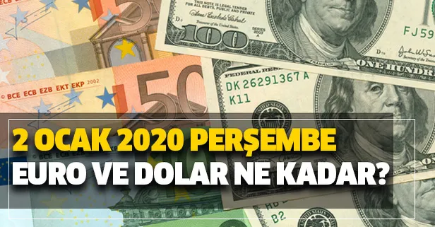 Dolar son dakika! Dolar ve euro yılın ilk işlem gününde hareketli! 2 Ocak euro ve dolar ne kadar?-1