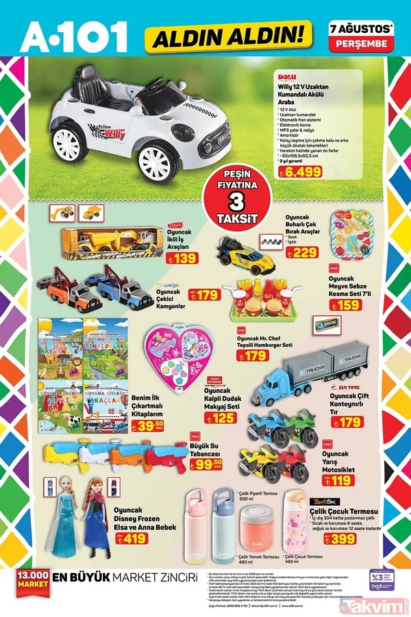 A101 7 Ağustos Perşembe kataloğu açıklandı! Bu hafta neler var? İşte tam ürün listesi ve fiyatlar - 28