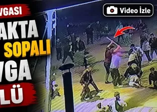 Sokakta taşlı sopalı kavga: 1 ölü | VİDEO