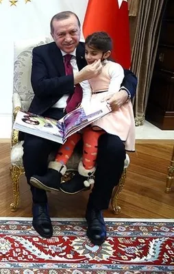 Erdoğan o aileyi kabul etti