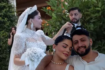 Burak Bulut ve Eda Sakız’ın düğününde altın yağmuru! Kayınvalideden damada büyük jest