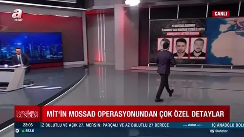 MİT’in MOSSAD’a yönelik düzenlediği çarpıcı operasyonun detayları A Haber’de açığa çıktı!