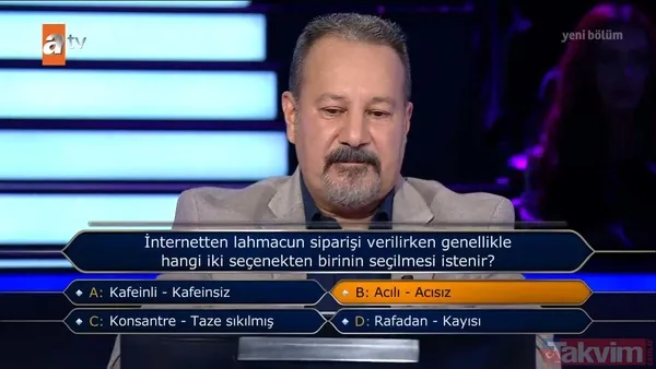 Kim Milyoner Olmak İster'de beyin yakan 200 bin TL'lik TDK sorusu! - 32