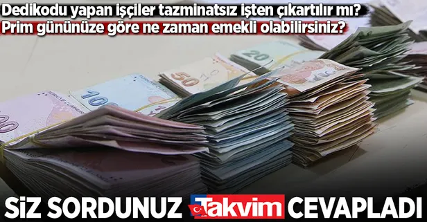 Dedikodu yapan tazminatsız atılır