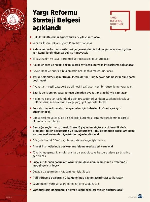 Bakan Albayrak'tan 'Yargı Reformu Streteji Belgesi' paylaşımı-1