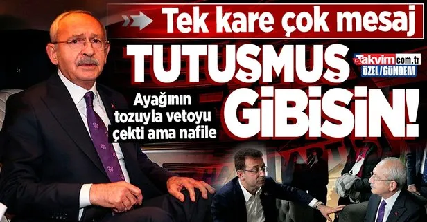Kılıçdaroğlu’nun ’adaylık elden gidiyor’ telaşı! Ayağının tozuyla İmamoğlu’na vetoyu çekti: 16 milyona hizmet etmeye devam et