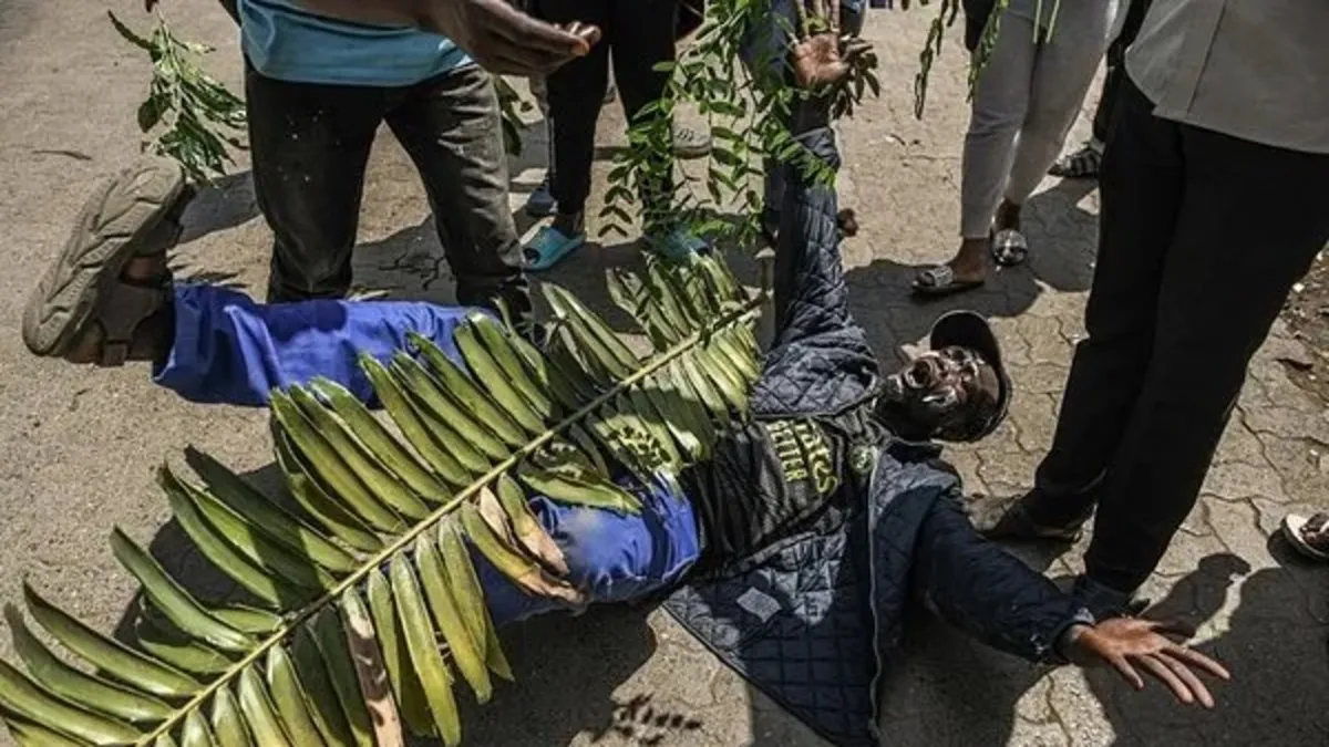 Kenya’da eski Başbakan Odinga’nın cenazesinde arbede: Ölü ve yaralılar var