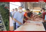 Canlı yayında İBB'ye büyük tepki! Kurban kesim alanlarında rezalet! Vatandaş isyan etti