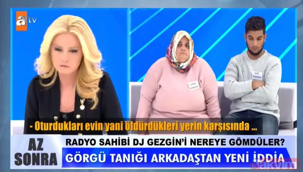 Müge Anlı'da son dakika itirafı! DJ Gezgin lakaplı Mehmet Karahan'ın cesedinin yerini işaret etti vicdansız abla stüdyodan kaçtı - 4