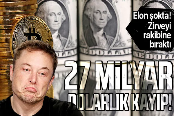 Son dakika: Elon Musk'a şok! Son bir haftada 27 milyar dolarlık kayıp! Dünyanın en zenginleri listesinde zirveyi Jeff Bezos’a kaptırdı-1