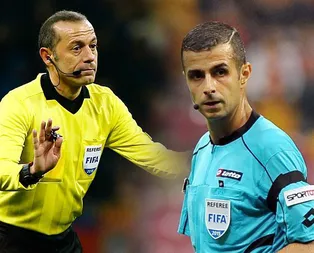 Şampiyonluk maçına Cüneyt Çakır ve Mete Kalkavan