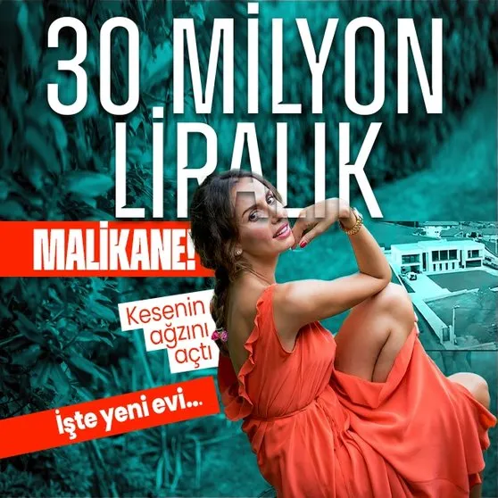 30 milyon liralık lüks malikane! Mustafa Sandal’ın eski eşi Emina Jahovic’in yeni evine bakın! Gören hayran kaldı
