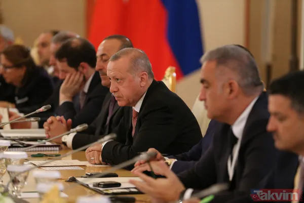 Başkan Erdoğan'ın Rusya ziyaretinden dikkat çeken kareler - 8
