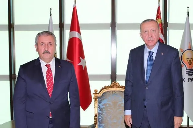 Başkan Erdoğan'dan AK Parti Genel Merkezi'nde önemli kabul