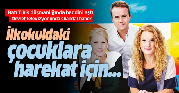 Batı Türk düşmanlığında haddini aştı! İlkokuldaki çocuklara Barış Pınarı Harekatı için...