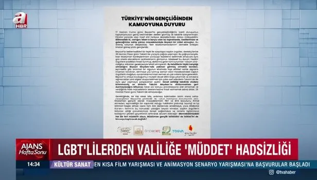 LGBT'li sapkınlardan İstanbul'da yeni provokasyon girişimi! Valiliğe 'müddet' hadsizliği...