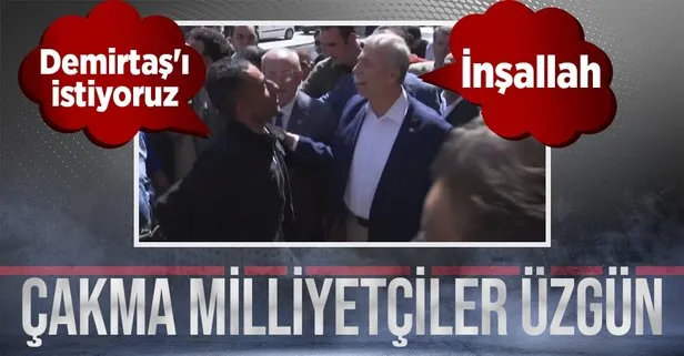 Sözde milliyetçi Mansur Yavaş’tan Selahattin Demirtaş’ı istiyoruz diyen HDP’liye destek: İnşallah