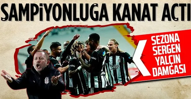 Beşiktaş krizleri tek tek aştı şampiyonluğa kanat açtı!