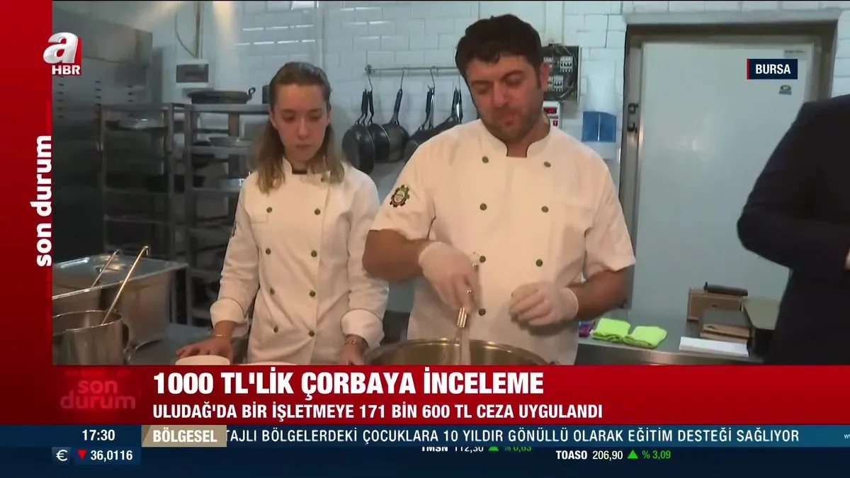 1000 TL'ye çorbaya inceleme!