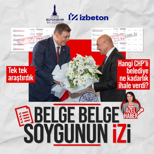 CHPDE YANDAŞI ZENGİN ETME MESAİSİ | İZBETON soruşturmasının faili ÇEVLOGa hangi belediye ne kadarlık ihale verdi? Tek tek araştırdık