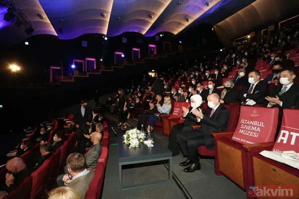 Başkan Erdoğan 'Tarihi Atlas Sineması'nın açılışını yaptı! Jason Stahham ve Guy Ritchie sürprizi... - 22