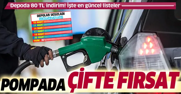Depoda 80 TL indirim