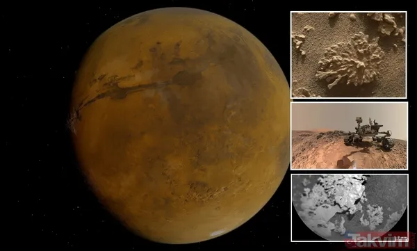 Kızıl Gezegen’de dev keşif: Yaşamın ipuçları ortaya çıktı! Meğer bulunan su izleri... - 1