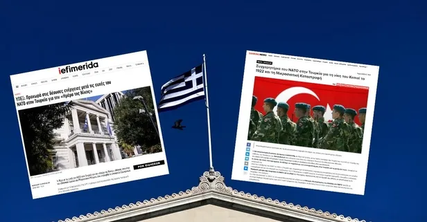 101 yıllık kuyruk acısı! Yunan basınında 30 Ağustos Zafer Bayramı hazımsızlığı: "Türkiye'yi tebrik eden NATO Atina'ya meydan okuyor"