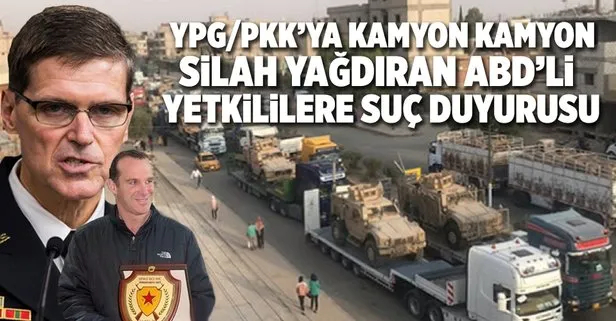 PYD/PKK’ya silah sağlayan ABD’li yetkililer hakkında suç duyurusu