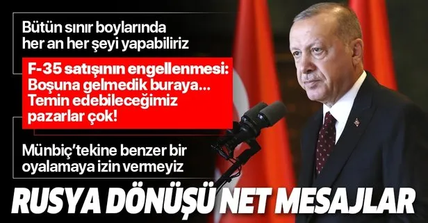 Başkan Erdoğan: Her an her şeyi yapacak durumdayız