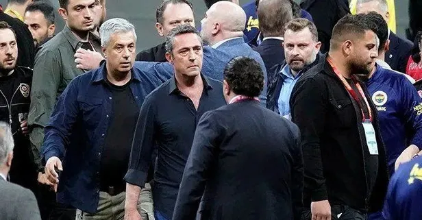 Ali Koç ve Selahattin Baki Galatasaray - Fenerbahçe derbisinde yaşanan olaylara dair ifade verdi