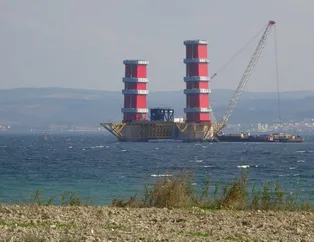 1915 Çanakkale Köprüsü'nün ayakları yükselmeye devam ediyor