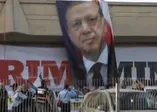 Eurovision'da İsrail'i çılgına çeviren Erdoğan posteri