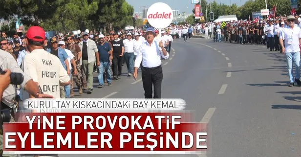 Yine provokatif eylemler peşinde