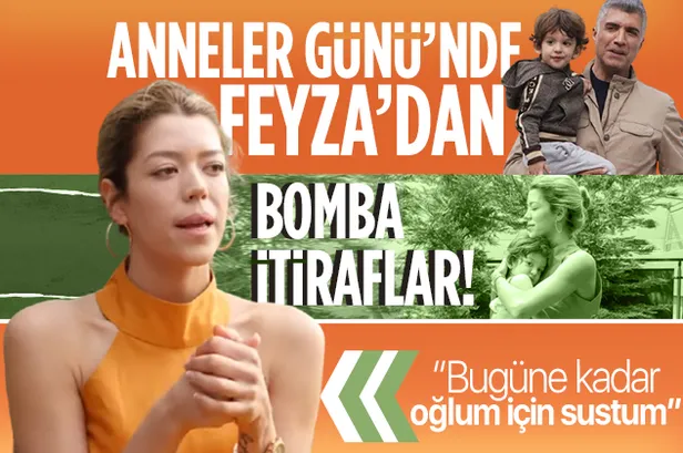 Özcan Deniz'in eski eşi Feyza Aktan'dan Anneler Günü'ne özel bomba itiraflar! "Bugüne kadar oğlum için sustum" dedi açıkladı-1