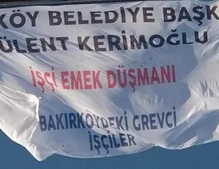 CHP’nin mağdur ettiği işçilerden köprüde protesto