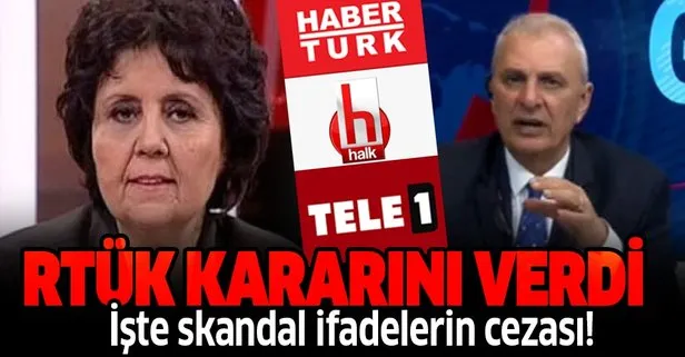 Son dakika: RTÜK’ten korona virüs yayınlarında yasaları ihlal eden HALK TV, Tele 1 TV ve Habertürk TV’ye ceza