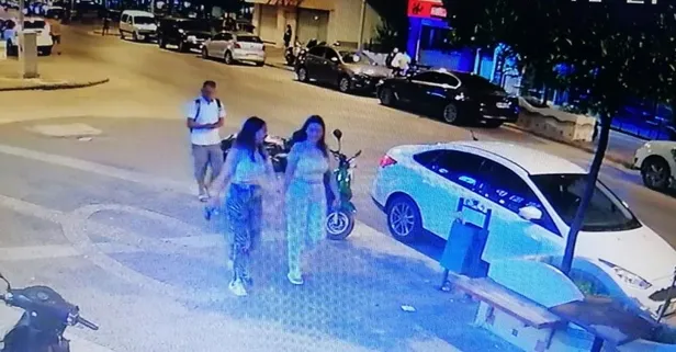 Genç kızların videolarını çeken şüpheliye meydan dayağı