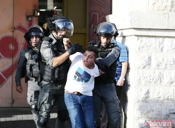 İsrail'den insanlık dışı müdahale! Kadın ve çocuklara sert müdahale - 26