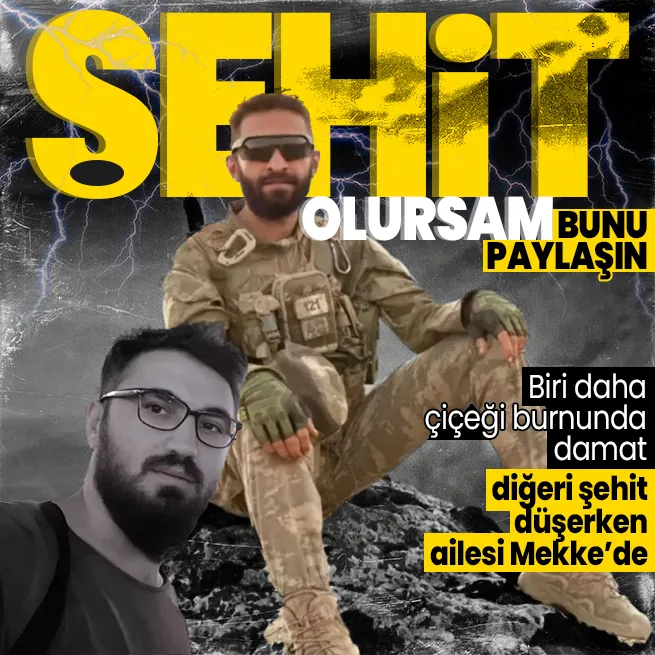 Son dakika: Irakın kuzeyinde şehit olan Emre Taşkının paylaşımı, İsmail Yazıcının ise hikayesi yürekleri dağladı