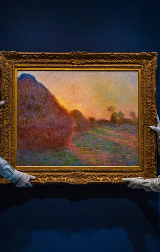 Claude Monet'in ünlü eseri 110,7 milyon dolara satıldı