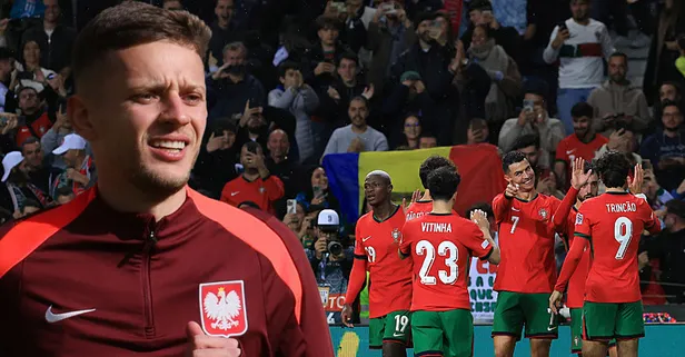 Szymanski'nin sakatlığı pahalıya mal oldu! Portekiz Polonya: 5-1