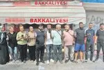 Adana’da bakkal vurgun yaptı!
