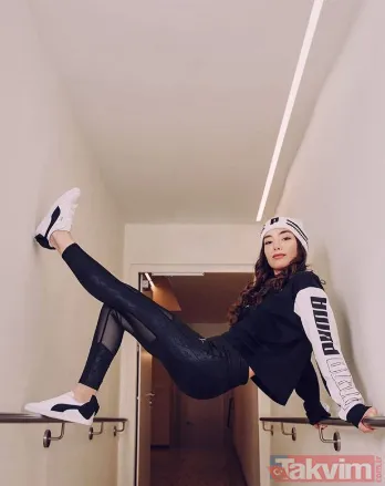 Kuruluş Osman'ın Burçin Hatun'u Aslıhan Karalar saten mini elbisesiyle yaktı geçti! 21 yaşındaki Aslıhan... - 26