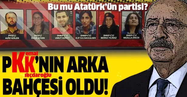 Atatürk’ün partisiyiz diyen CHP terör örgütlerinin arka bahçesi oldu! İşte CHP’lilerin arka çıktığı teröristler
