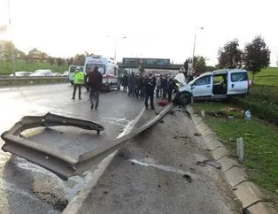 Ümraniye’de korkunç kaza