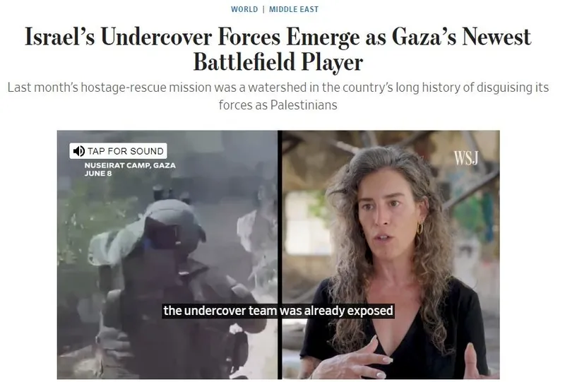 İsrail’den gizli birlik şeytani hazırlık! Nuseyrat’a deterjan kamyonu ile sızmışlardı: Siyonistlerin yeni taktiğini ABD basını ortaya çıkardı-1